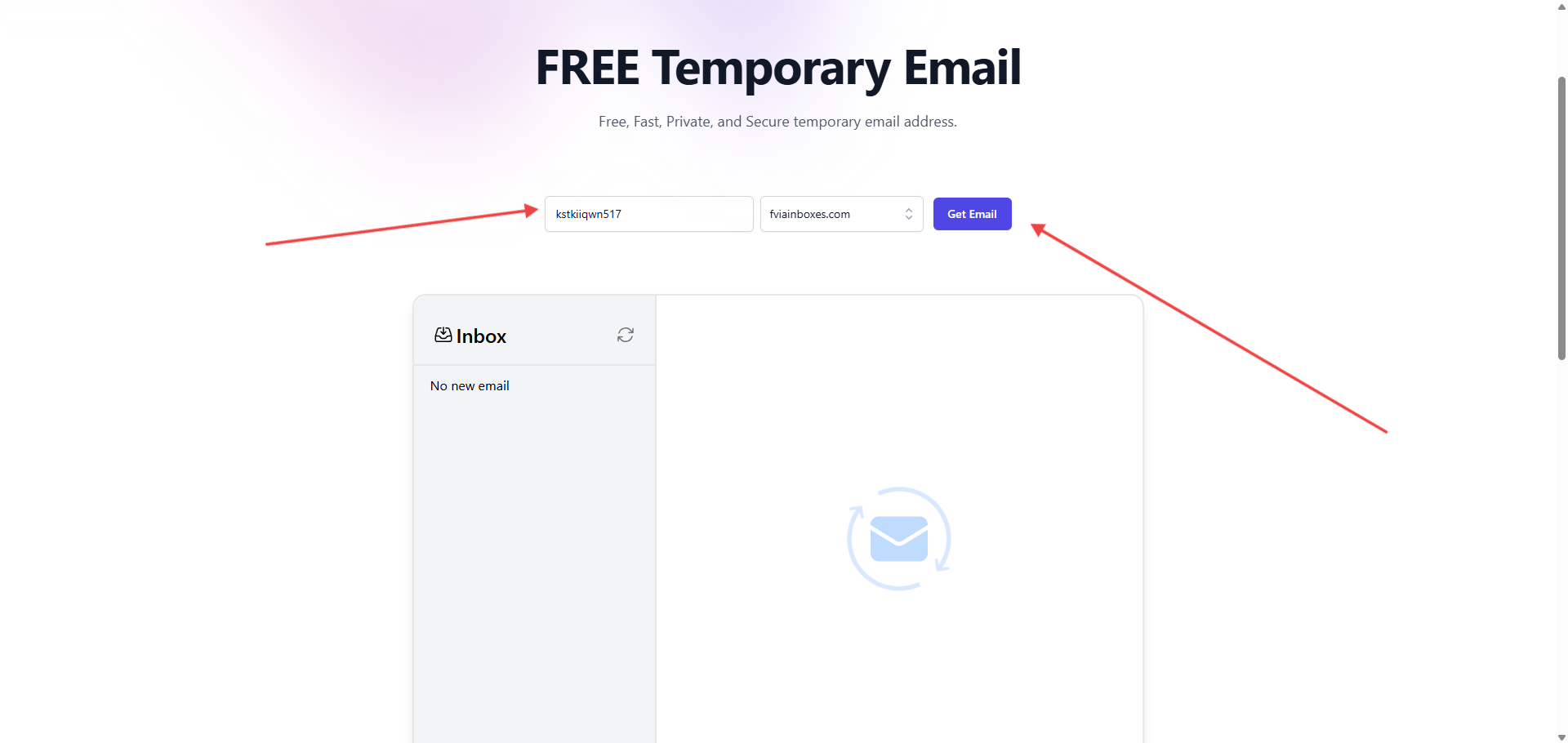Điền thông tin và tạo email