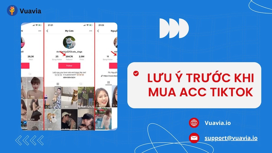 Lưu ý quan trọng trước khi mua acc TikTok để tránh rủi ro