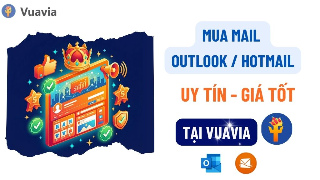 Vuavia - nền tảng mua bán hotmail uy tín được nhiều người tin dùng